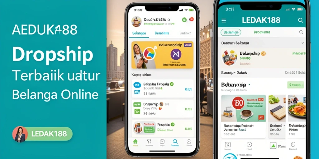 Antarmuka LEDAK188 yang menarik dan mudah digunakan untuk dropship.