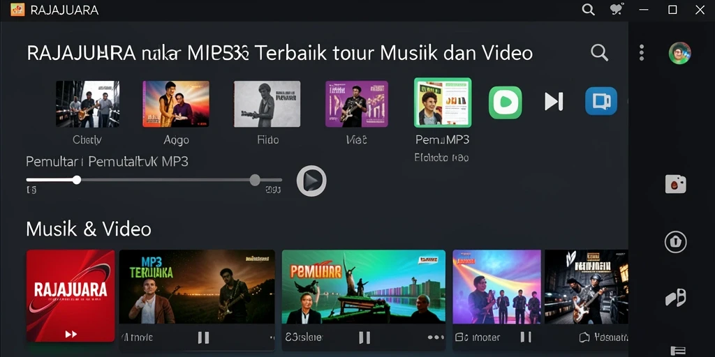 Tampilan antarmuka RAJAJUARA yang menarik dan mudah dinavigasi.